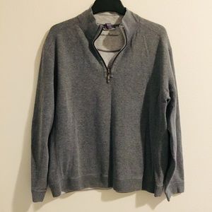 Men’s Tommy Bahama reversible pull over sweater